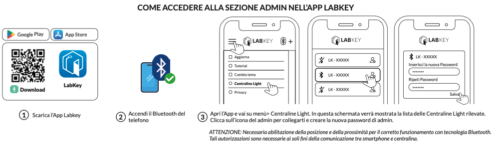 Come accedere alla sezione admin nell’app LabKey