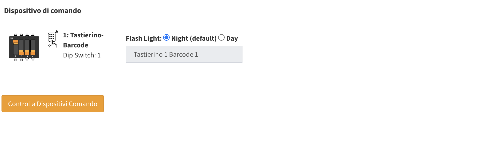 Dual Mode QR code setting